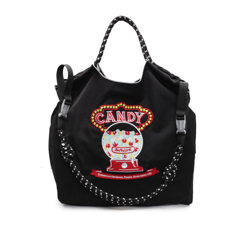 Embroidered women's bag Light Shesen shoulder bag High-value shopping bag versatile tote crossbody bag - Image 16