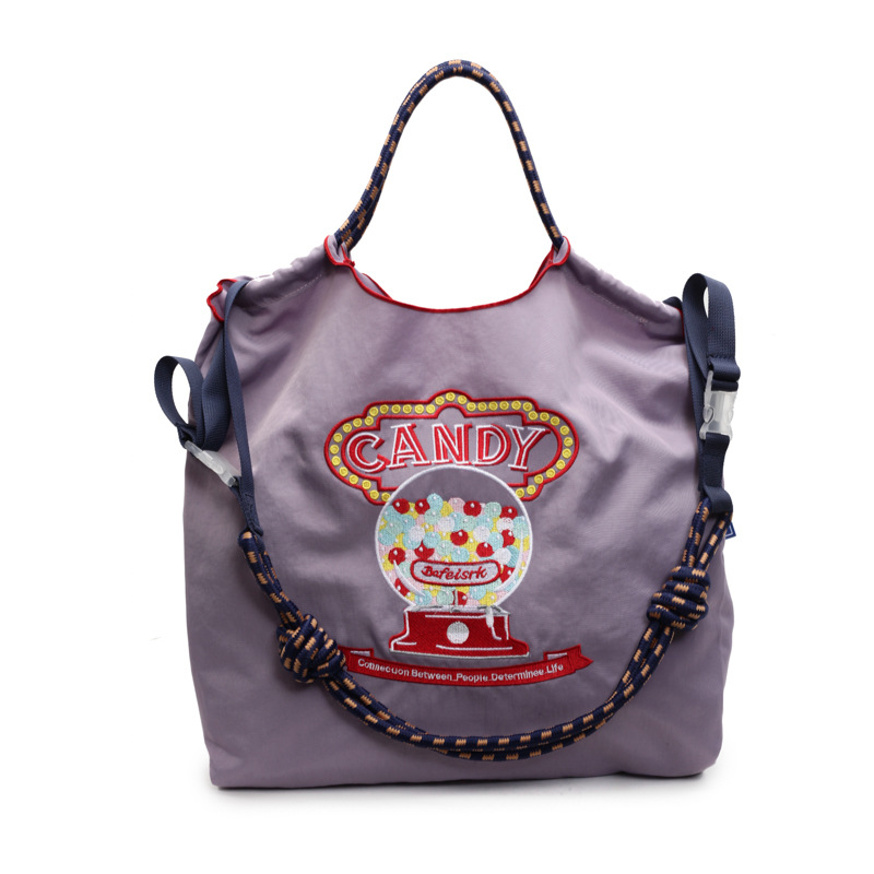 Embroidered women's bag Light Shesen shoulder bag High-value shopping bag versatile tote crossbody bag - Image 18