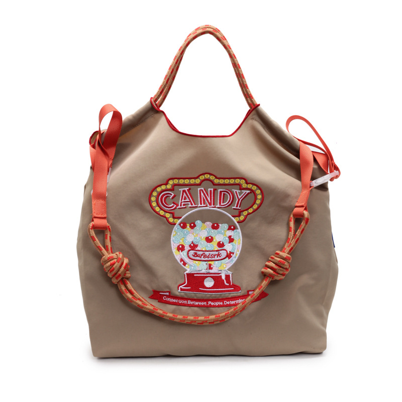 Embroidered women's bag Light Shesen shoulder bag High-value shopping bag versatile tote crossbody bag - Image 20